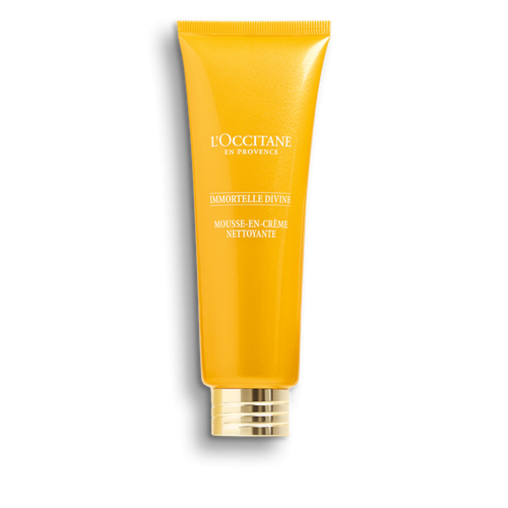 loccitane immorettle divine foam cleansing cream 125ml