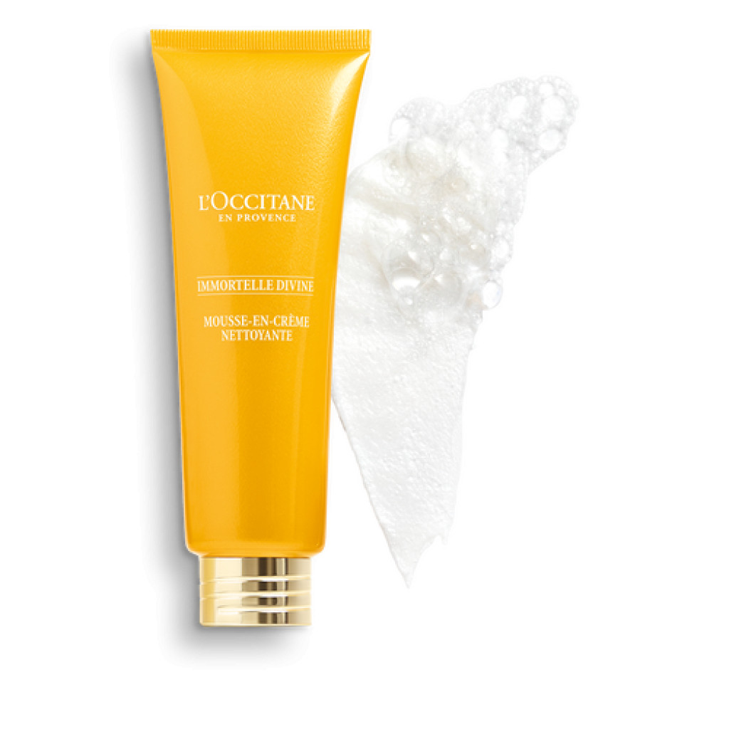 loccitane immorettle divine foam cleansing cream 125ml