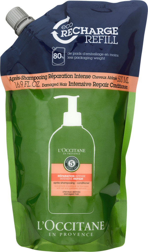 loccitane int.repair shampoo eco recharge refill 500ml