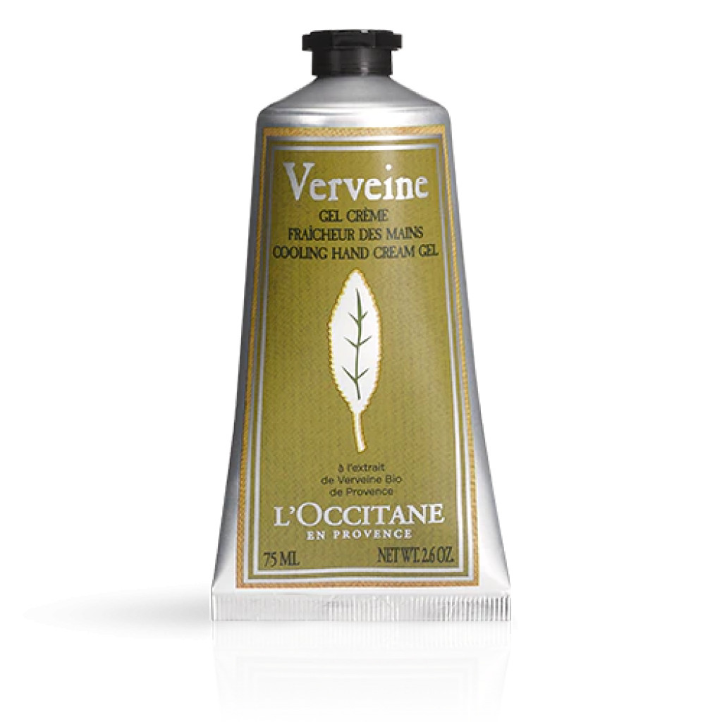 loccitane verbeine cooling hand cream gel 75ml