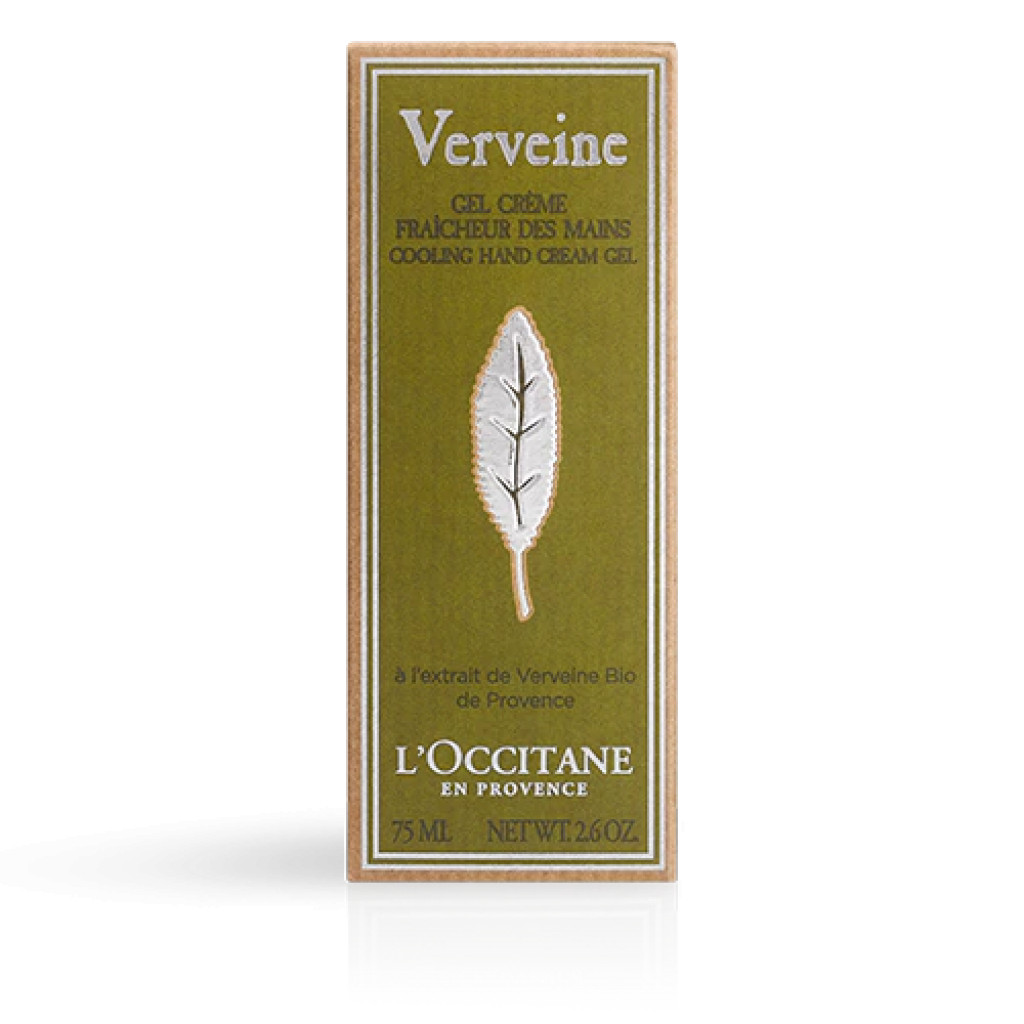 loccitane verbeine cooling hand cream gel 75ml