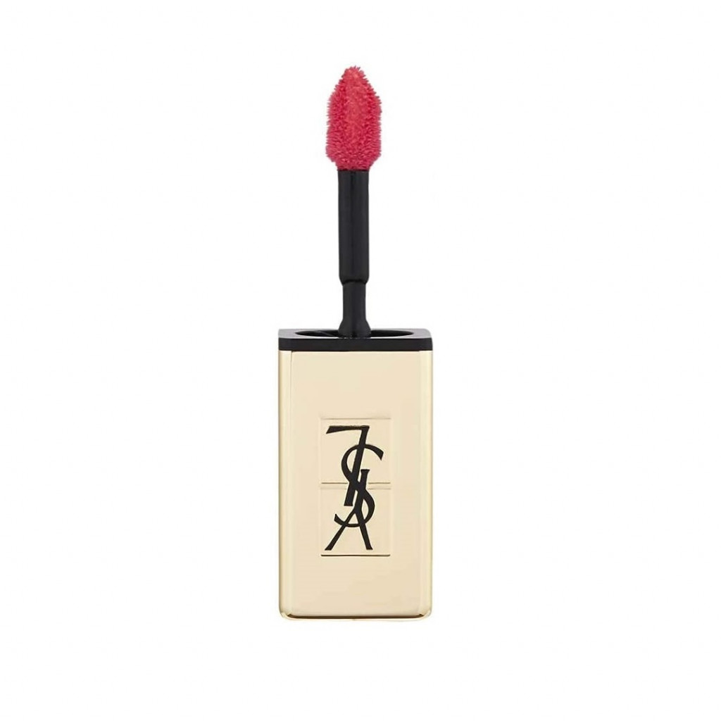 Yves Saint Laurent Rouge Pur Couture Vernis A Levres Glossy Stain - 12 Corail Acrylic