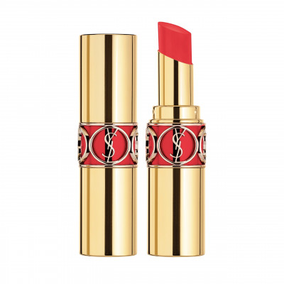 Yves Saint Laurent Rouge Volupte Shine Lipstick Balm - 82 Orange Crepe