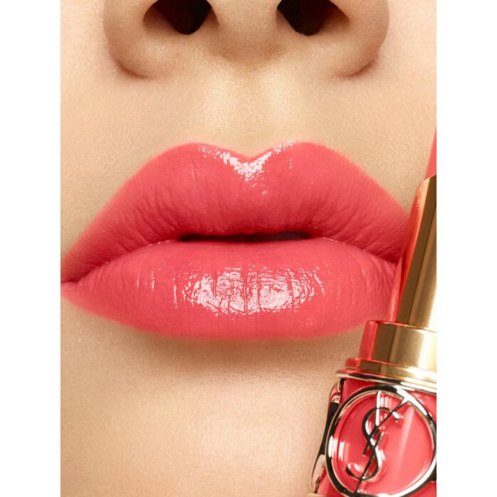 Yves Saint Laurent Rouge Volupte Shine Lipstick Balm - 43 Rose Rive Gauche