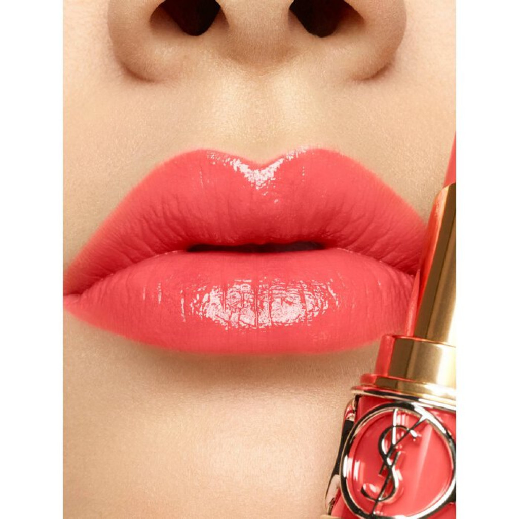 Yves Saint Laurent Rouge Volupte Shine Lipstick Balm - 14 Corail Marrakech